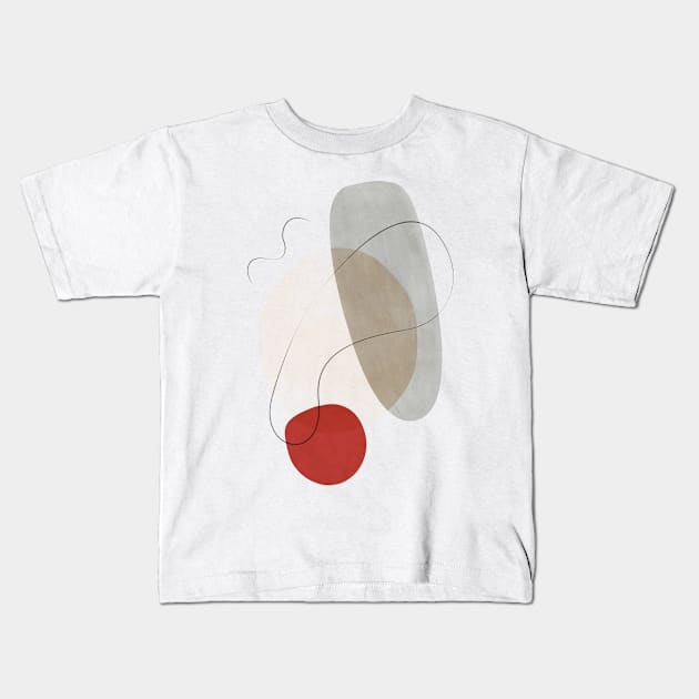 Color Shape Kids T-Shirt by cwtu26